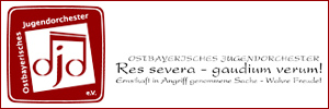 logo ostbayerisches-jugendorchester.de
Ostbayerisches Jugendorchester
Faszination Sinfonieorchester
